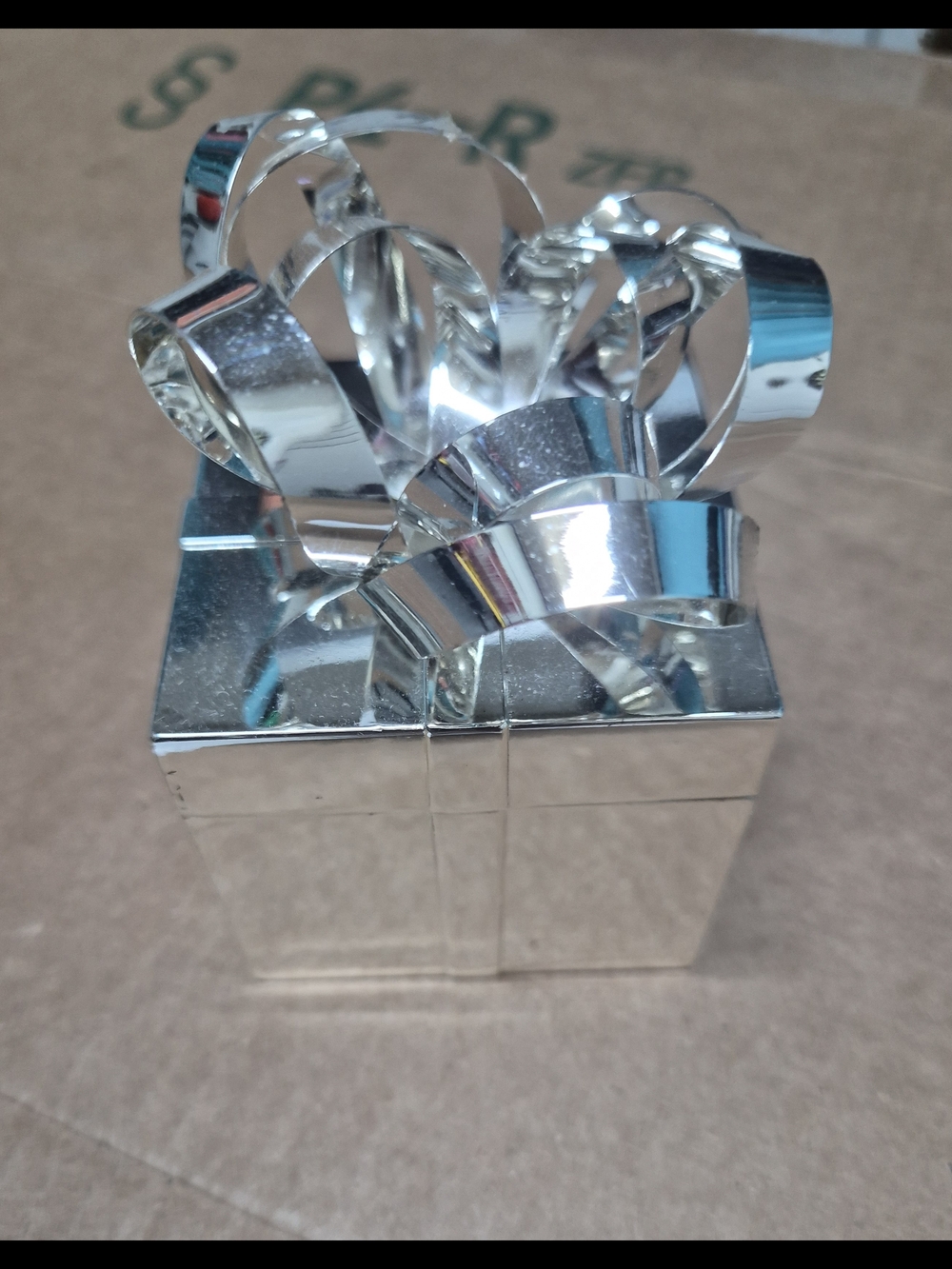 Silver Ribbon Bow Drop Earrings - Elegant Silver Earrings